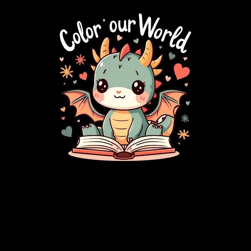 Color Our World: Summer Reading Bookworm for S
