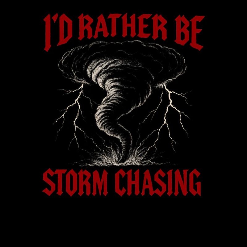 I'd rather be a storm-chasing weather meteorologist