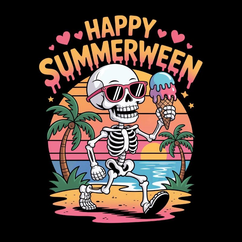 Happy Summerween Halloween Cream