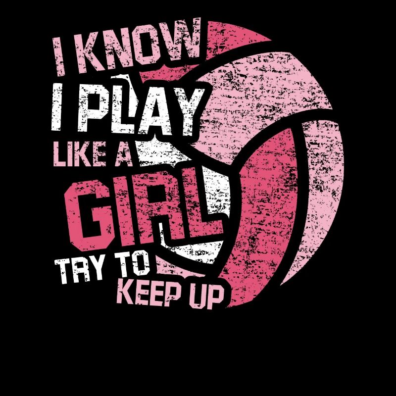 Play Like A Girl Volleyball