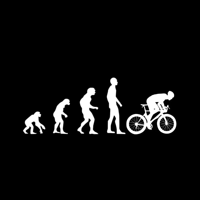 Cool Biker Evolutions T-Shirt motive white