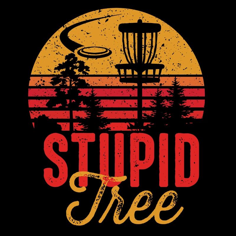 Stupid Tree Frisbee Disc Golf Design