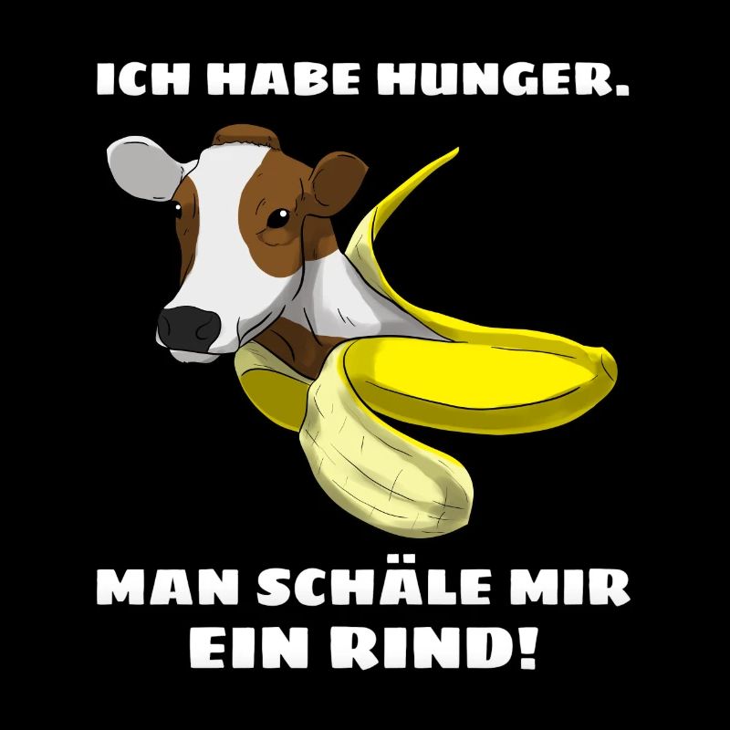 Ich habe Hunger Man schäle mir ein Rind Fleisch