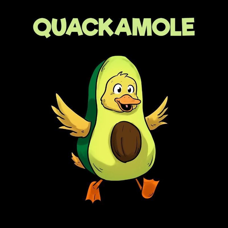 Quackamole Guacamole Duck Vegan Vegetarian