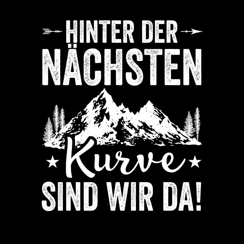 Berge Hinter Der Nächsten Kurve Da Wanderung Alpen