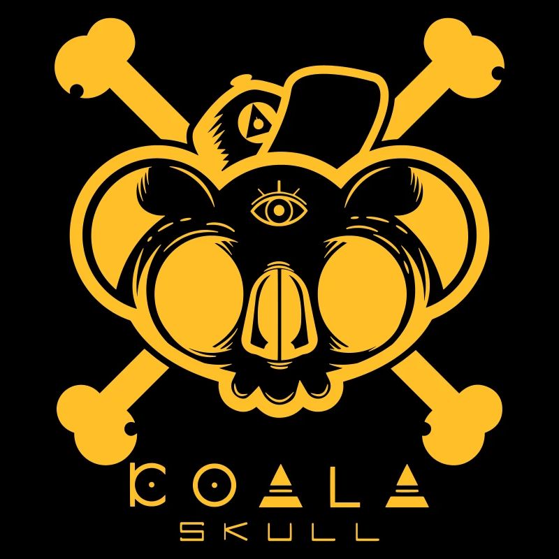 Koala Skull Pirate