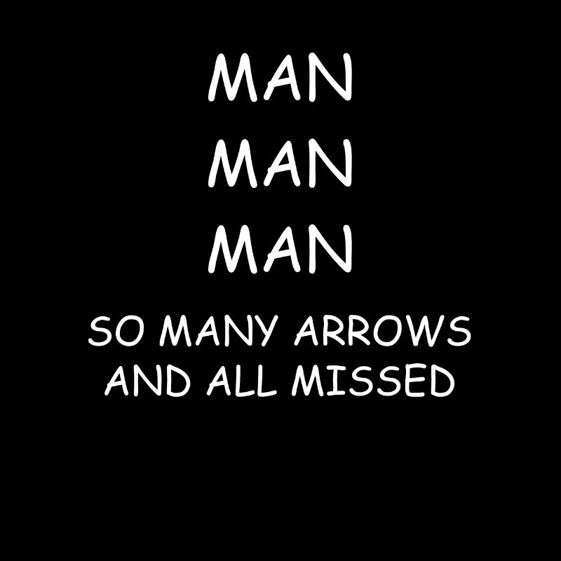 So many arrows and all next to archery