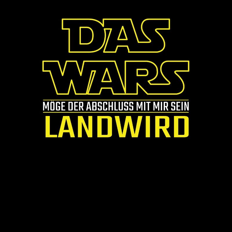 Das Wars Abschluss Landwirt Beruf Geschenkidee