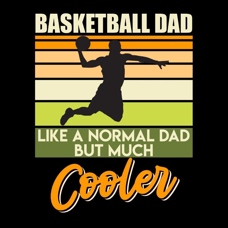 Basket-ball papa comme papa normal juste beaucoup plus cool
