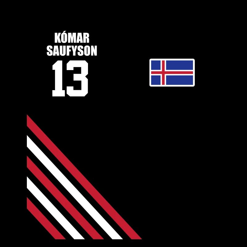 Sauftrikot Island Komar Saufyson