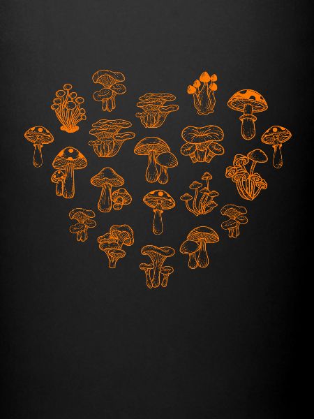 Cueilleur de champignons Coeur
