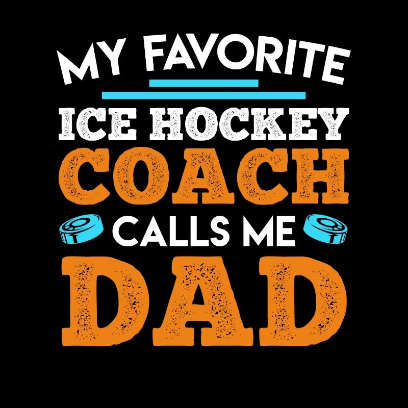 Sohn Eishockey Trainer Papa Eishockey