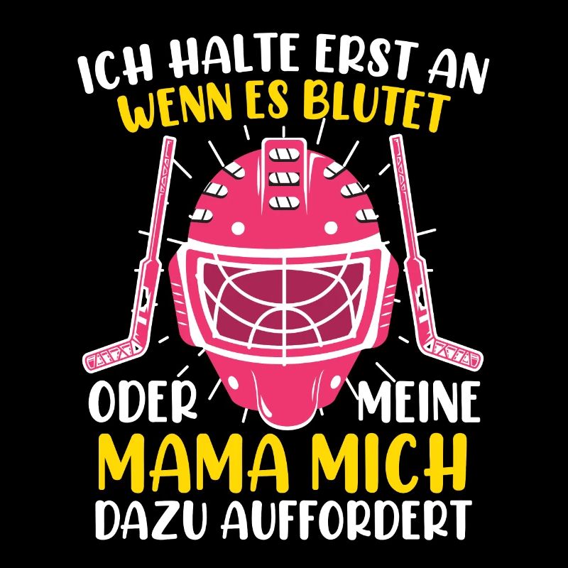 Ich halte erst an wenns es blutet Eishockey