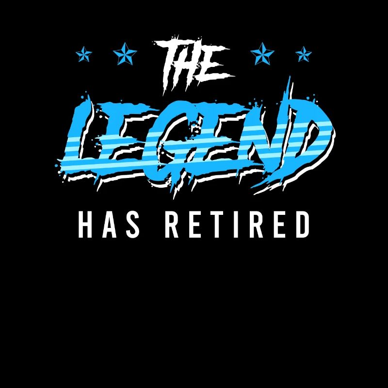 The Legend has retired Rentner Ruhestand