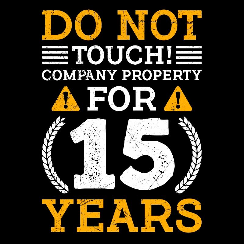 Anniversaire de travail 15 ans de service anniversaire