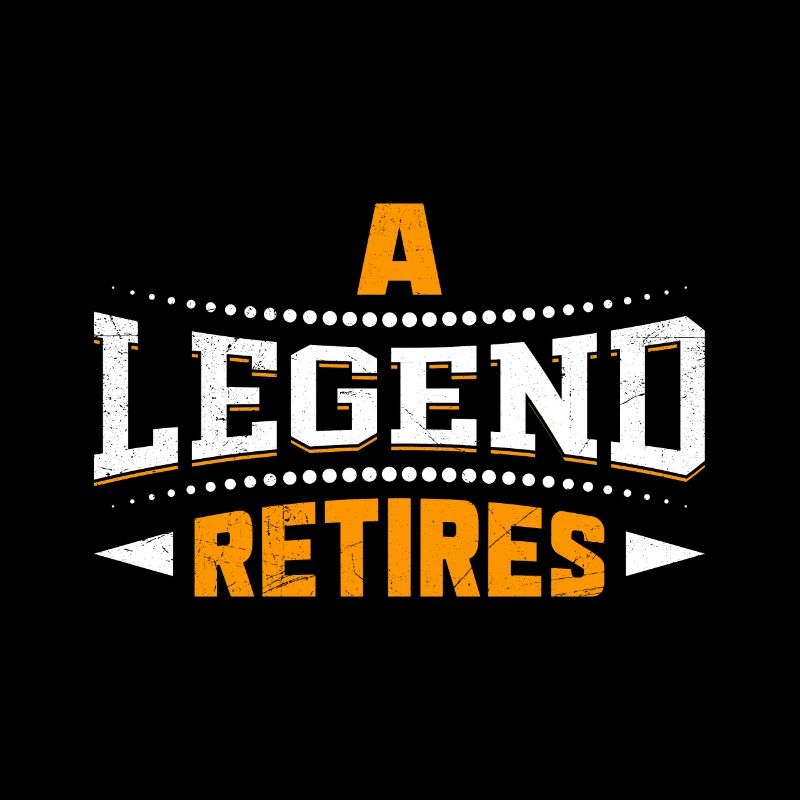 Abschied Legende geht in Rente Kollege