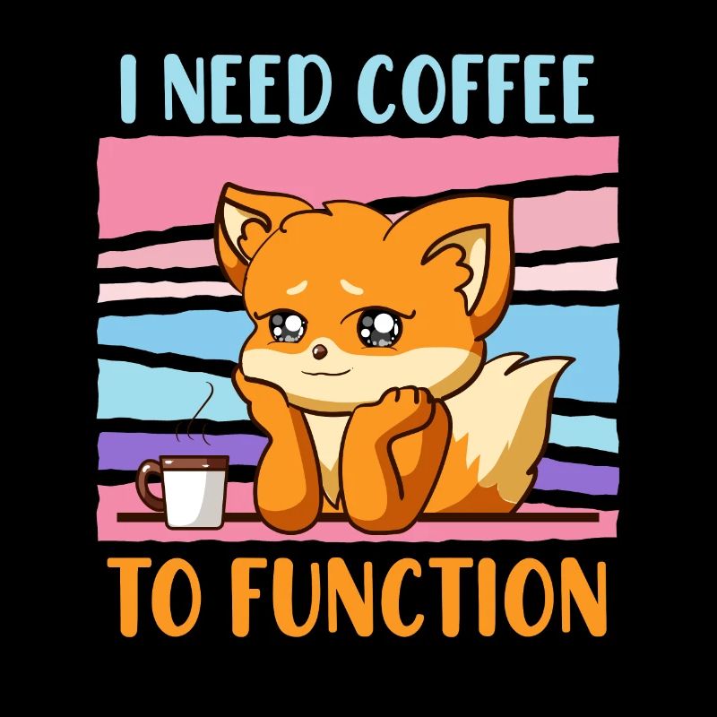 Kaffeetrinker ich brauche Kaffee Damen