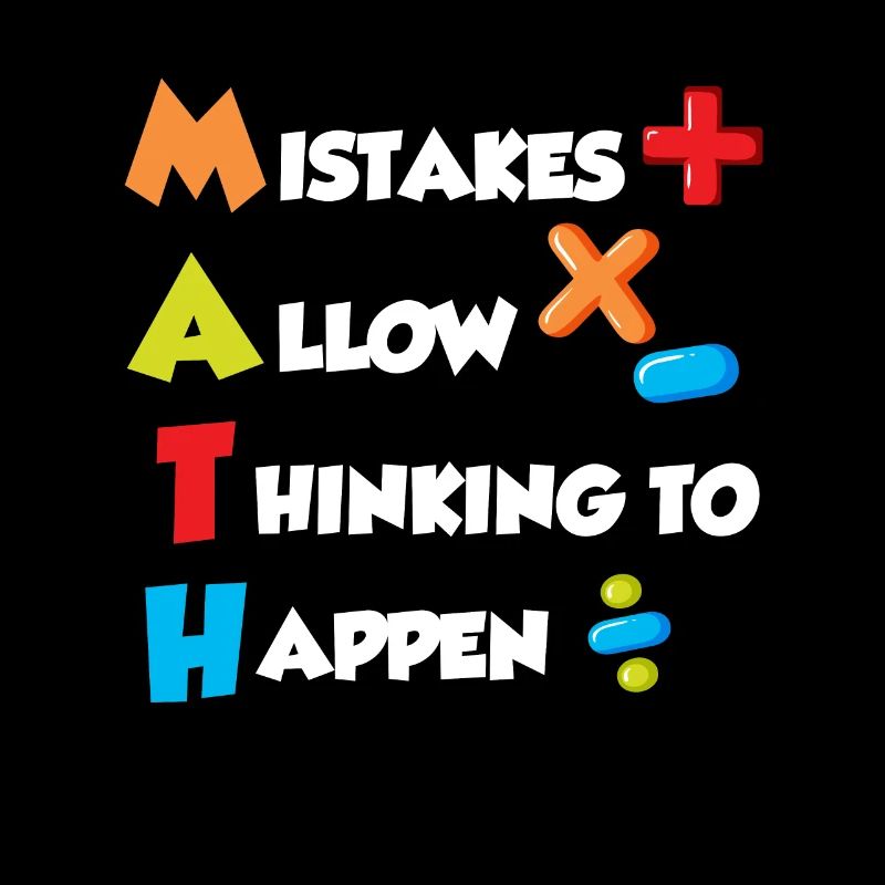 Mistakes allow Thinking to happen Mathematics