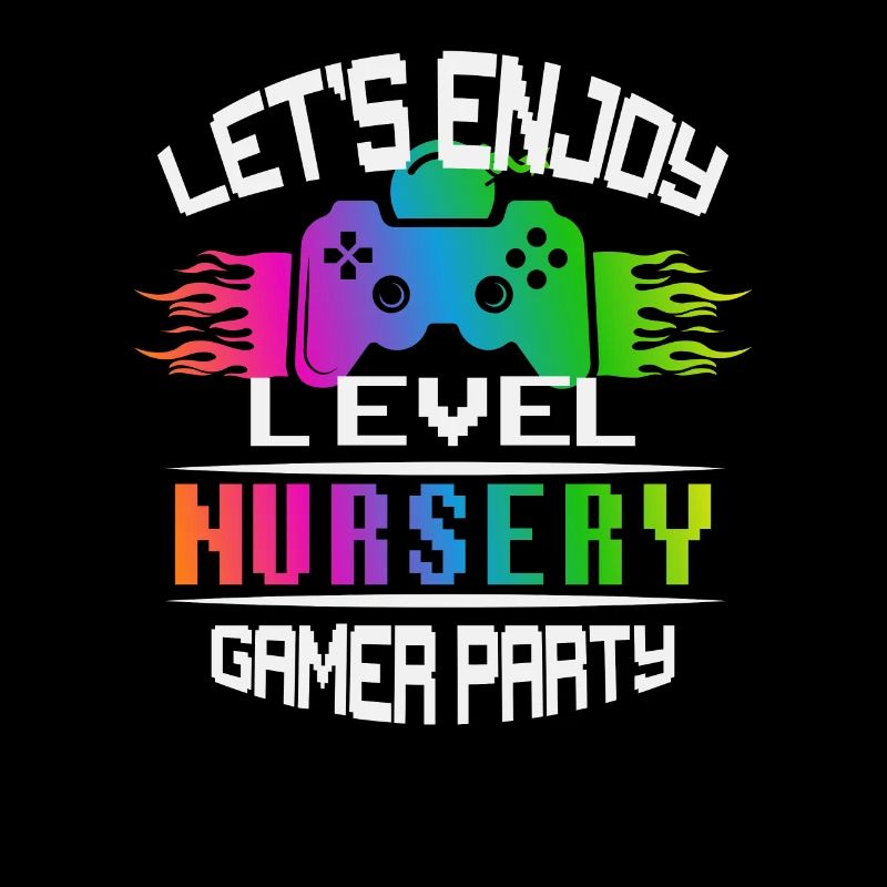 Level NURSERY keep calm and game on
