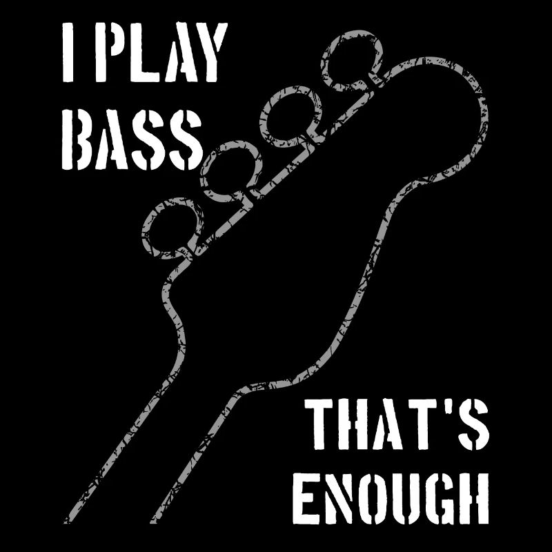 Je joue de la basse c’est assez