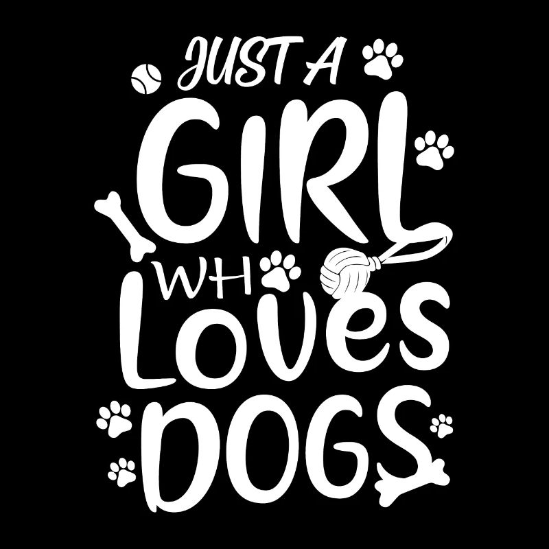 NUR EIN MÄDCHEN, DAS HUNDE LIEBT