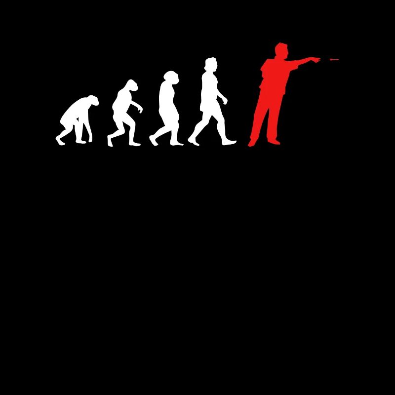 Darts Evolution Dartspieler wirft Dart