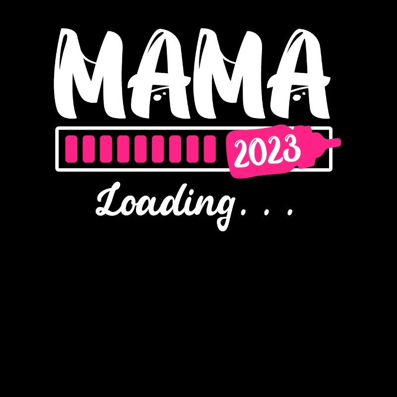 Mama to be 2023 schwanger mit Mädchen Mama