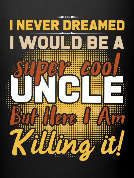 Oncle super cool