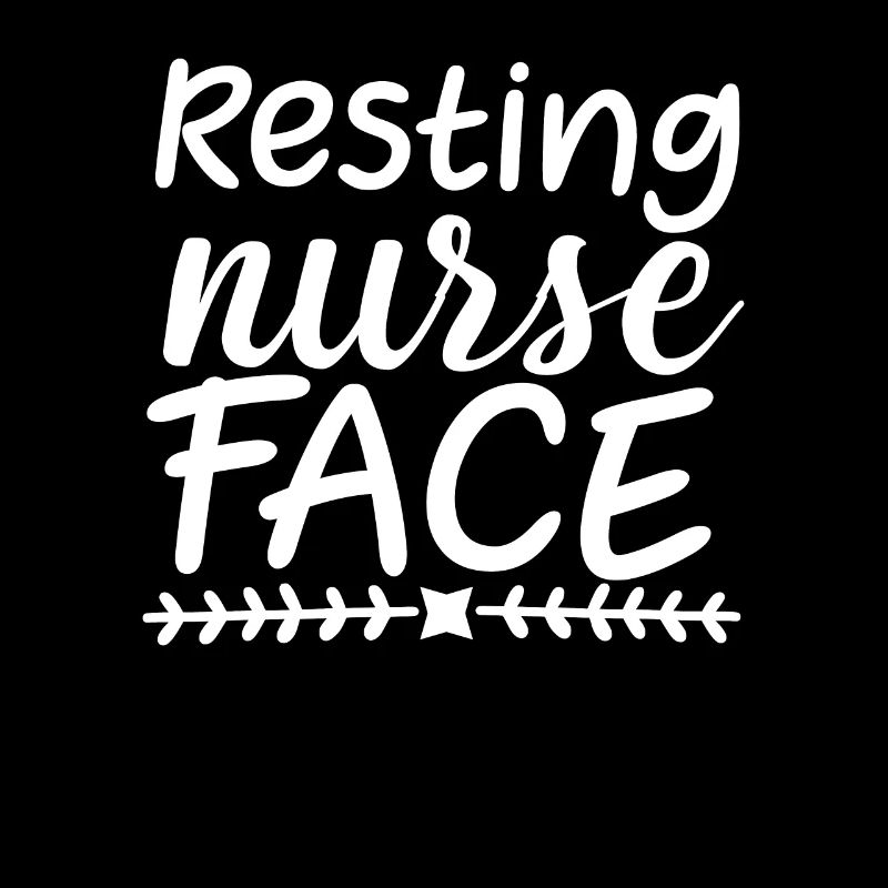 Visage d’infirmière au repos