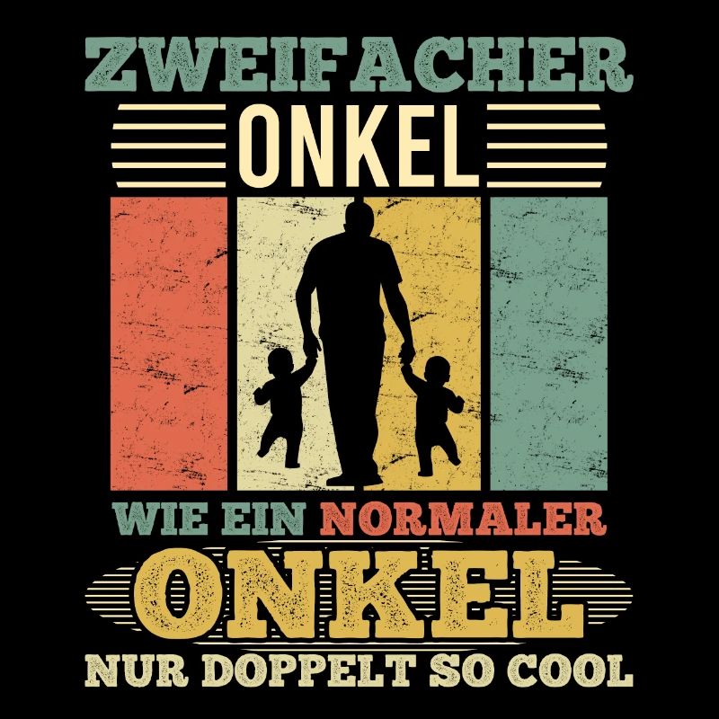 Zweifacher Onkel normaler Onkel