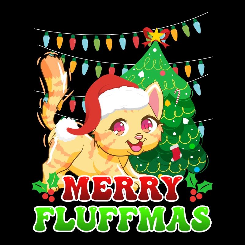 Joyeux Noël des chats de Fluffma