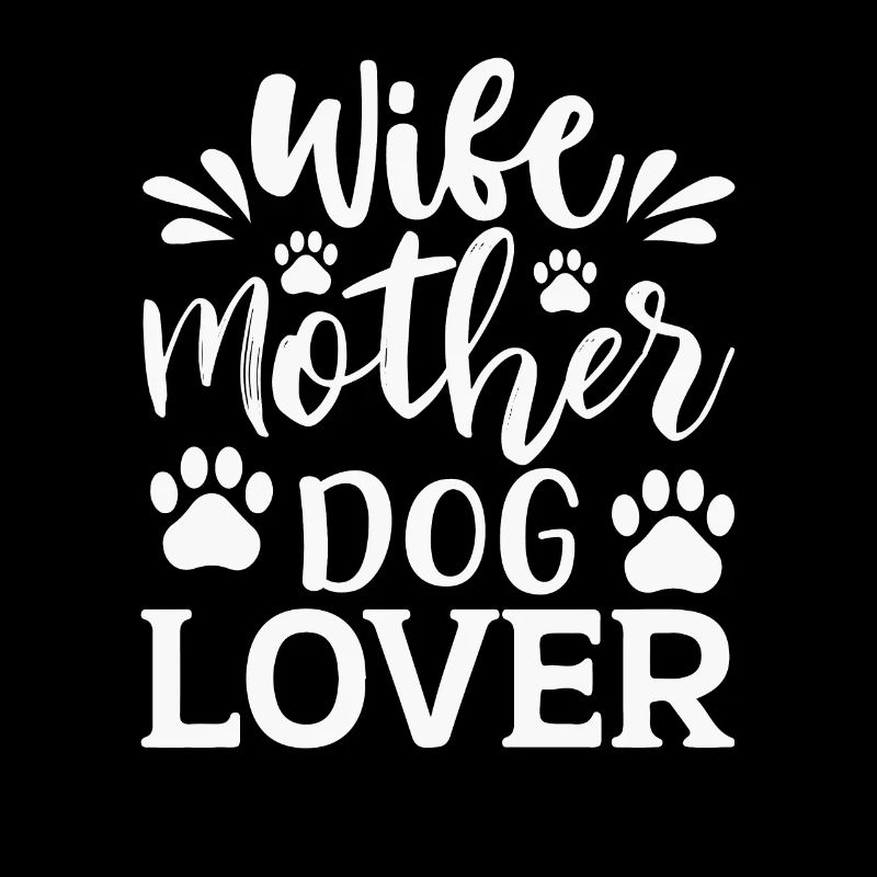 Femme Mère Chien amoureux