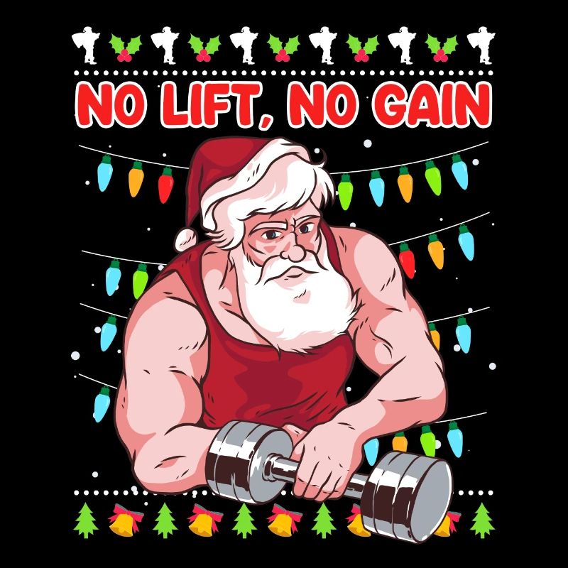 No Lift no Gain Bodybuilder