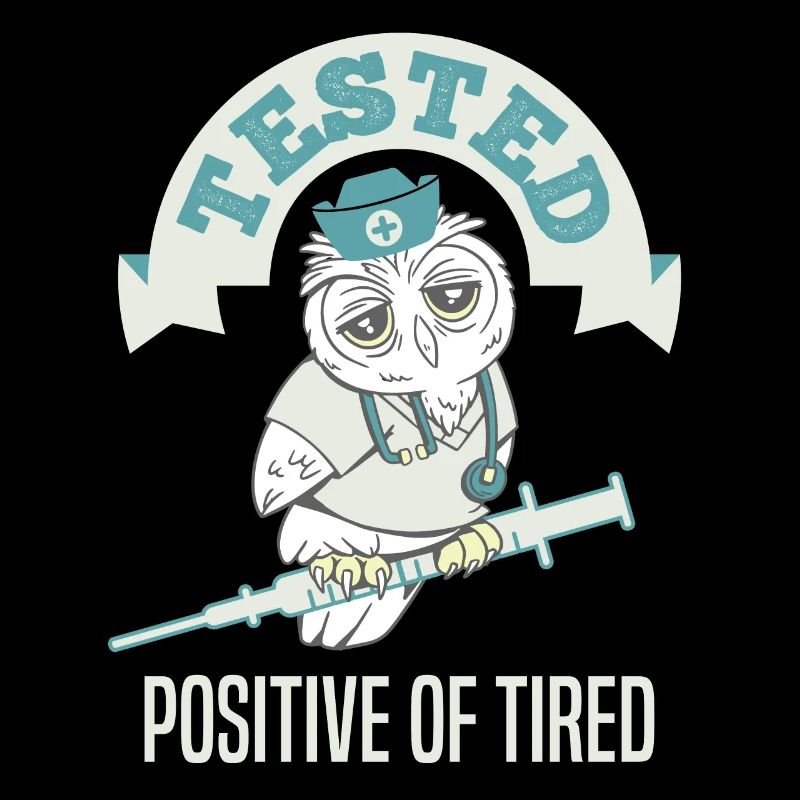 Testé positif pour le quart de nuit d’aidant fatigué