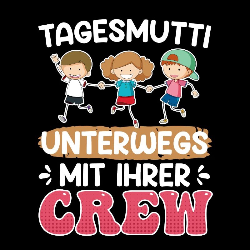 Tagaesmutti unterwegs mit ihrer Crew Tagesmutter