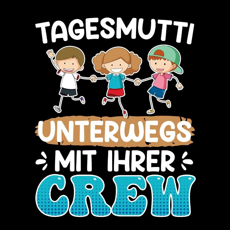 Tagaesmutti unterwegs mit ihrer Crew Tagesmutter