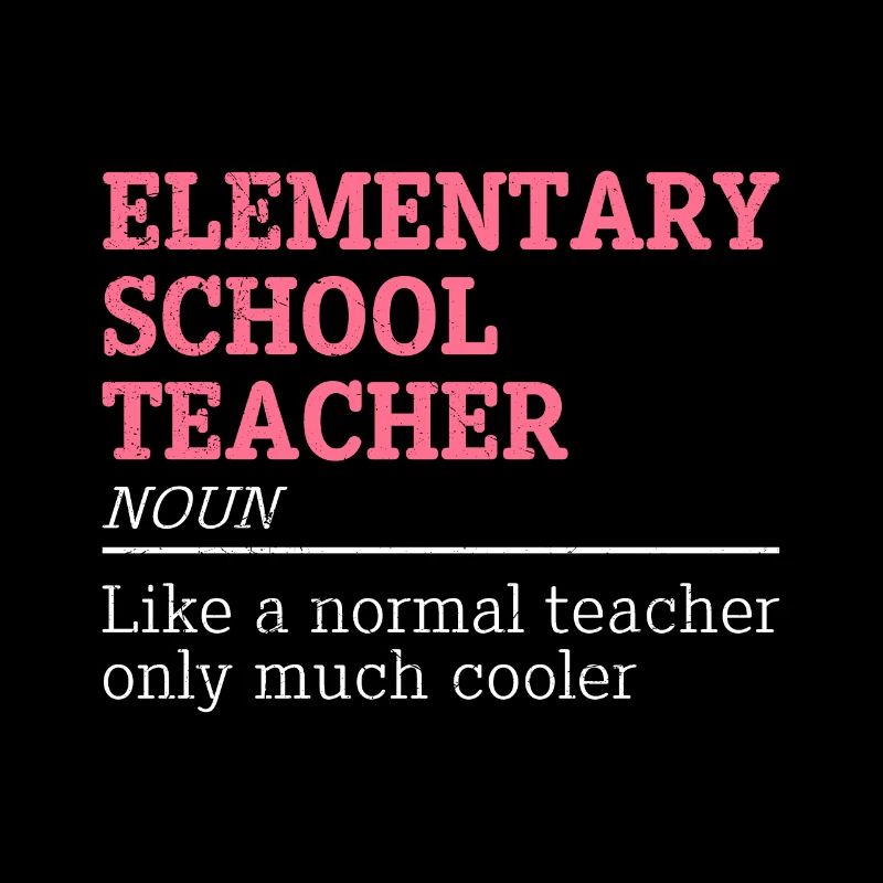 Grundschullehrerin coole Lehrerin cooler Lehrer