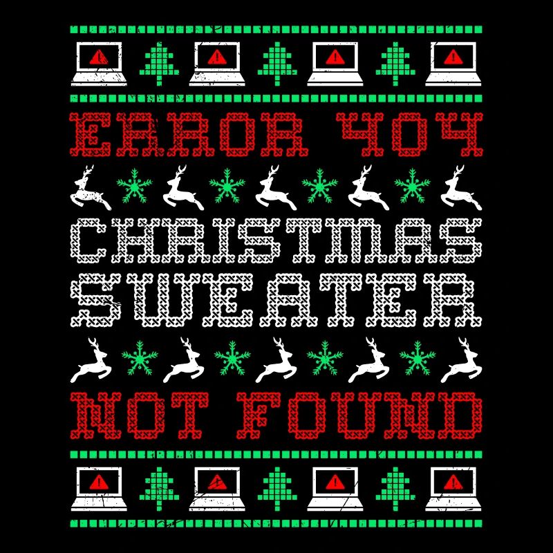 Erreur de chemise de Noël laide