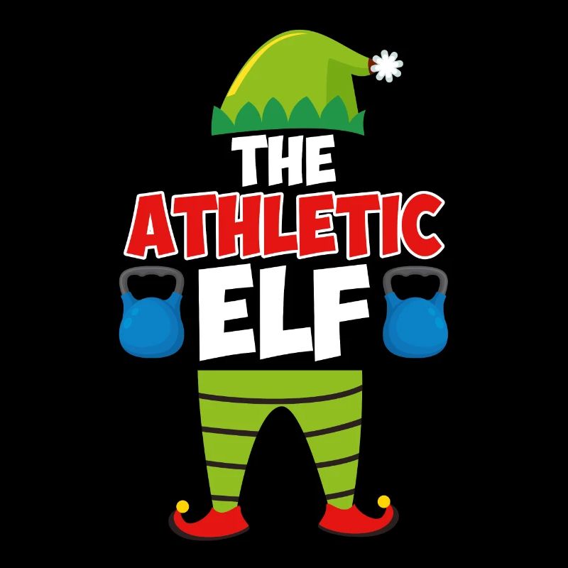 The Athletic Elf Weihnachten Leichtathletik
