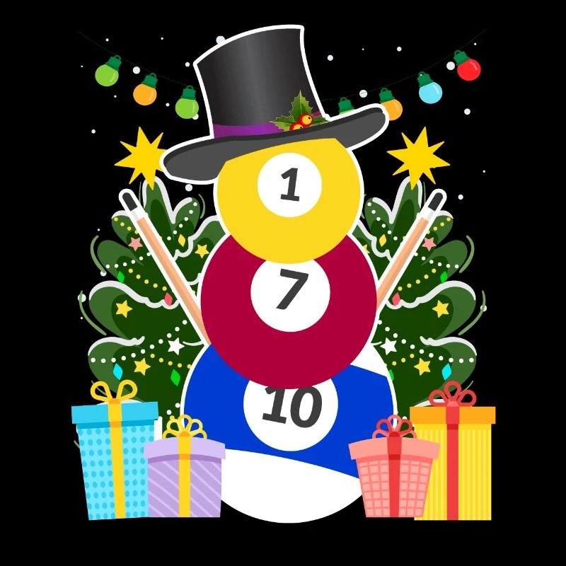 Boules de billard Billard Bonhomme de neige Billard Billard