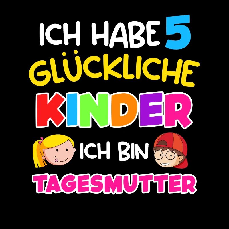 Ich habe 5 glückliche Kinder ich bin Tagesmutter
