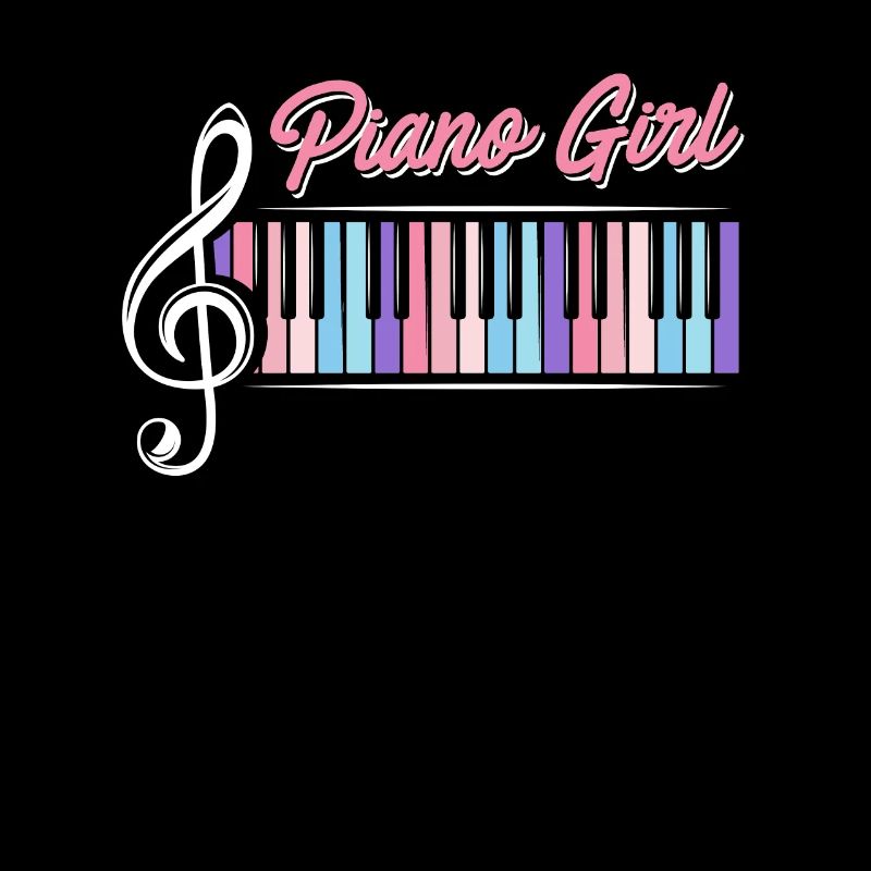 Musik Ich bin ein Piano Mädchen Klavier