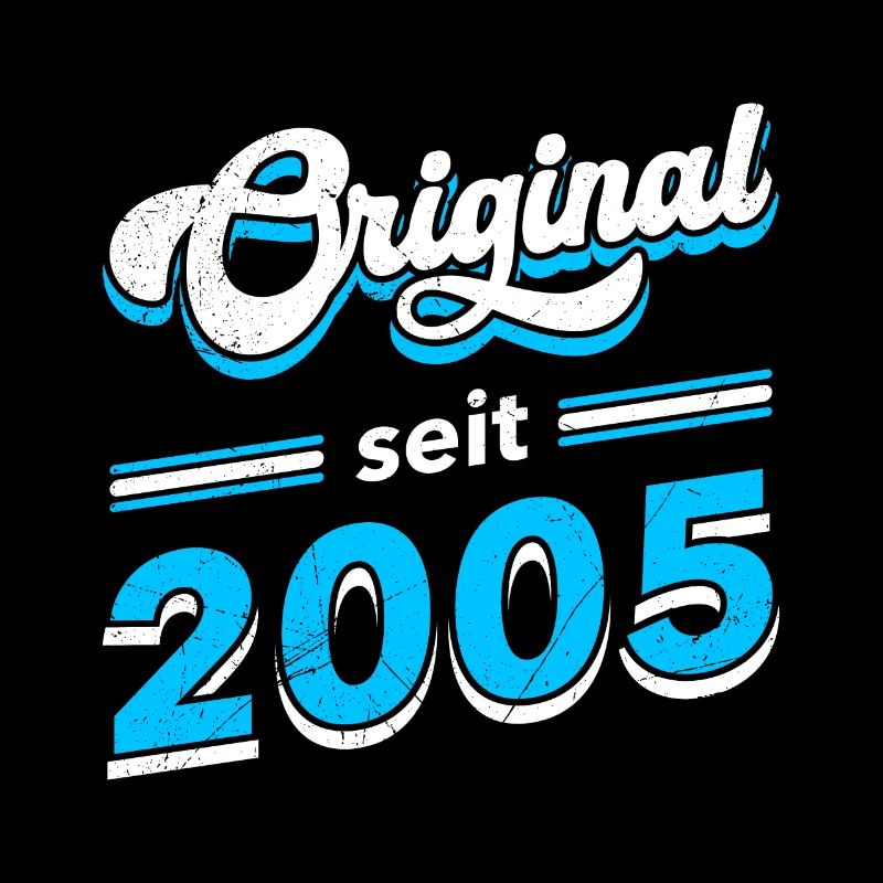 Original since 2005 18 years 18th birthday boy