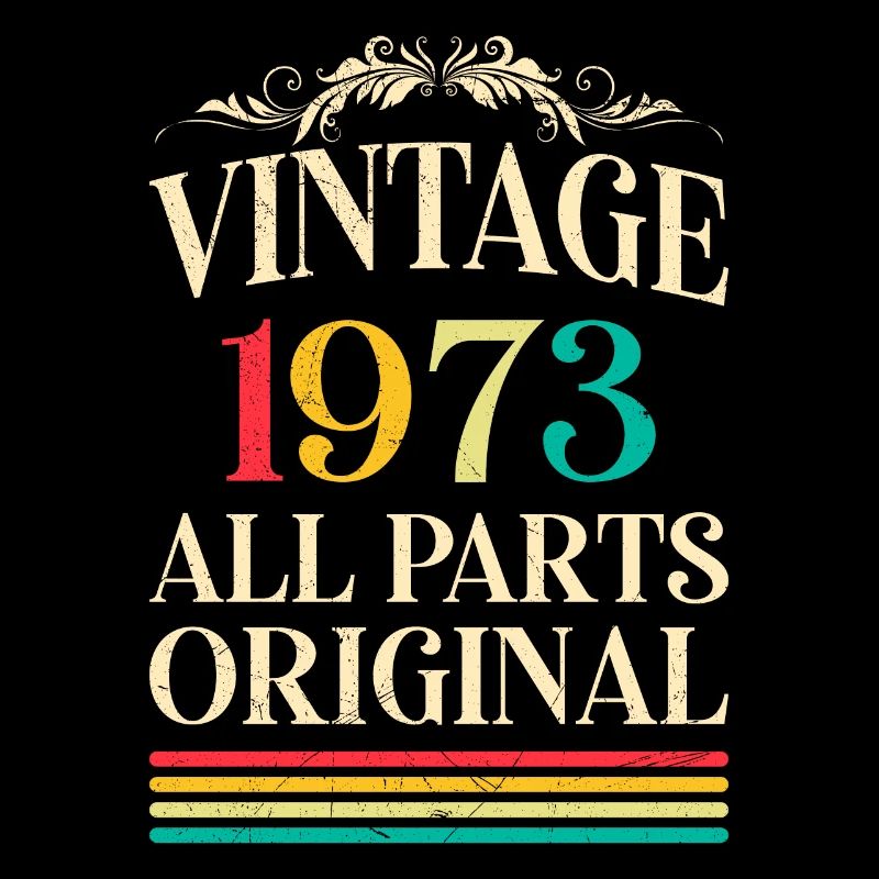 Oldtimer 1973 50 ans 50e anniversaire hommes