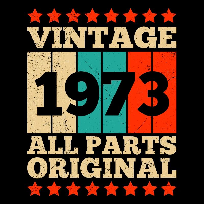 Oldtimer 1973 50 ans 50e anniversaire hommes