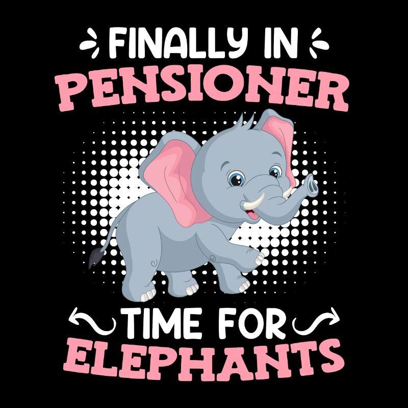 Time for elephants Zoo visitors pension