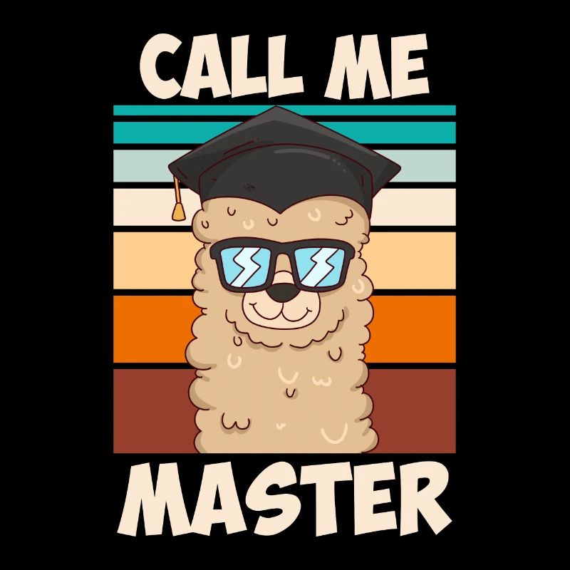 Nenn mich Master Lama Fan Master Abschluss