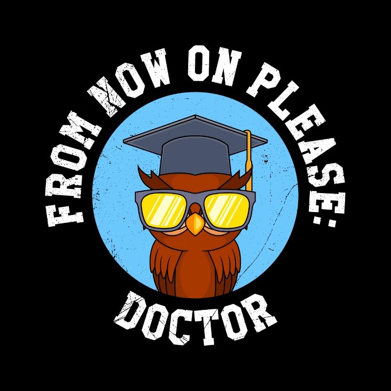 Owl From now on it is called Herr Doktor Doktortitel