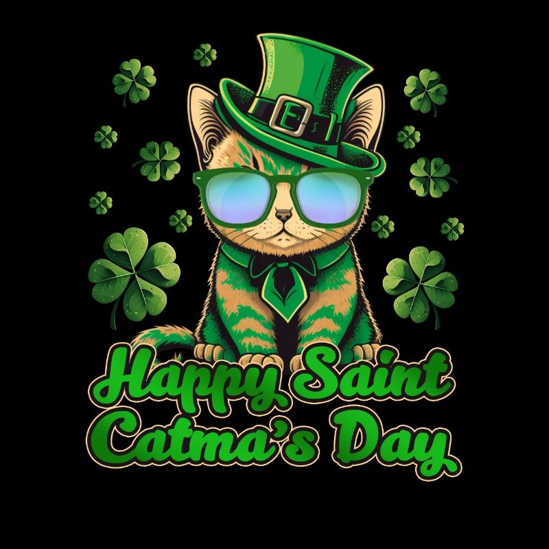 Bonne Saint-Catmas Chats Saint-Patrick