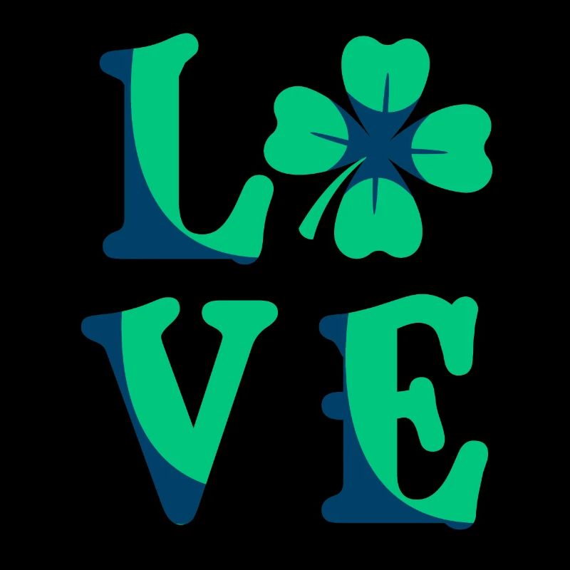 Amour Trèfle Porte-bonheur Saint-Patrick